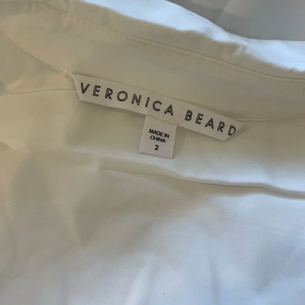 2022 spring Veronica Beard Rosamund Wrap Shirt - Picture 5 of 6
